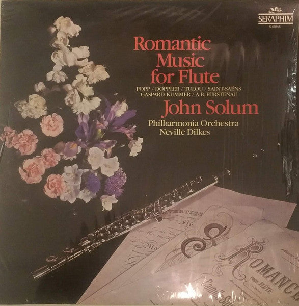 John Solum, Philharmonia Orchestra, Neville Dilkes : Romantic Music For Flute (LP)