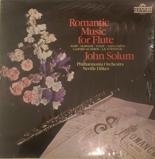 John Solum, Philharmonia Orchestra, Neville Dilkes : Romantic Music For Flute (LP)