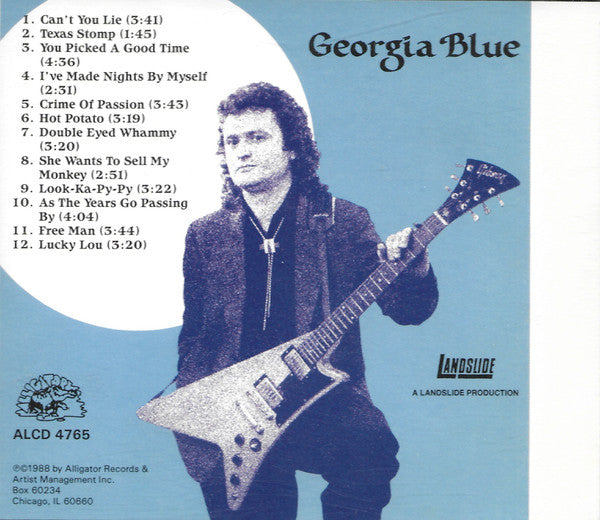 Tinsley Ellis : Georgia Blue (CD, Album)