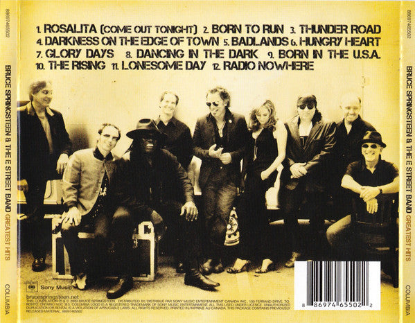 Bruce Springsteen & The E Street Band* : Greatest Hits (CD, Album, Comp, Ltd)