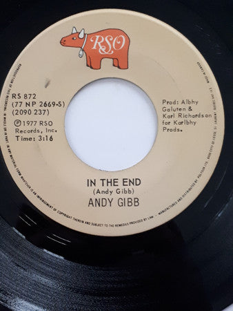 Andy Gibb : I Just Want To Be Your Everything (7", Single)