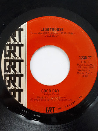 Lighthouse (2) : Good Day (7", Single)