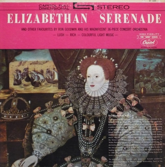 Ron Goodwin And His Orchestra : Elizabethan Serenade (LP)