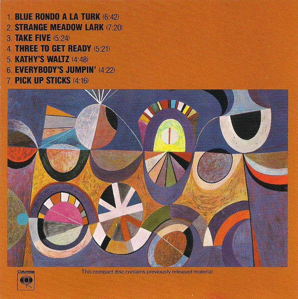 The Dave Brubeck Quartet : Time Out (CD, Album, RE, RM)