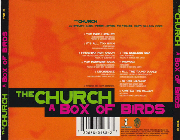 The Church : A Box Of Birds (CD)