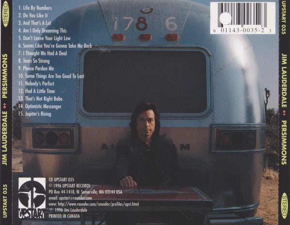Jim Lauderdale : Persimmons (CD, Album)
