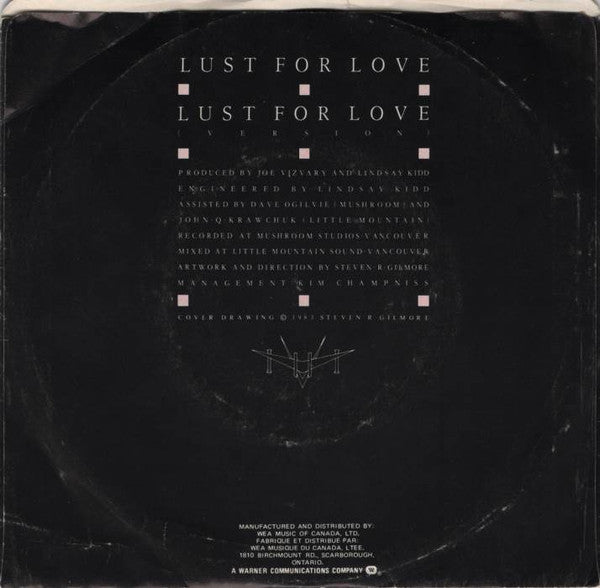 Images In Vogue : Lust For Love (7", Single, Promo)