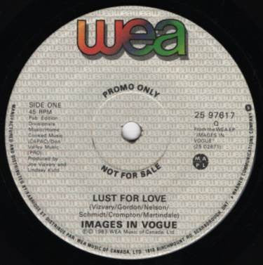 Images In Vogue : Lust For Love (7", Single, Promo)