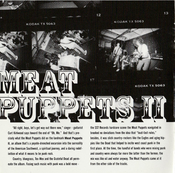 Meat Puppets : Meat Puppets II (CD, Album, Enh, RE, RM)