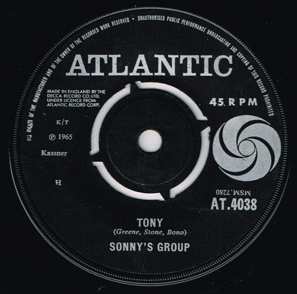 Sonny* : Laugh At Me (7", Single)