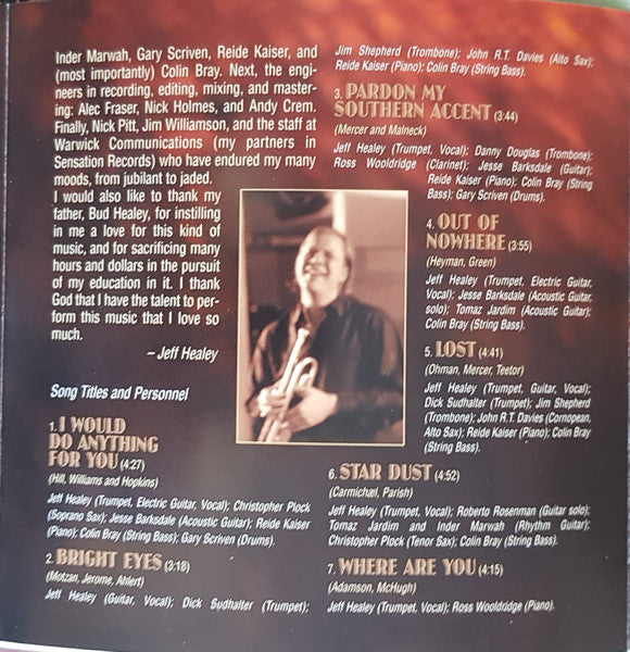 Jeff Healey : Among Friends (CD, Album, RE)