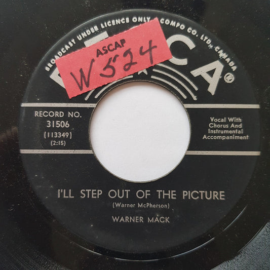 Warner Mack : Working Girl / I'll Step Out Of The Picture (7", Single)