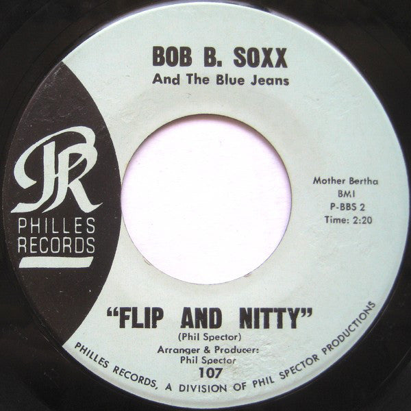 Bob B. Soxx And The Blue Jeans : Zip-A-Dee Doo-Dah (7", Single)