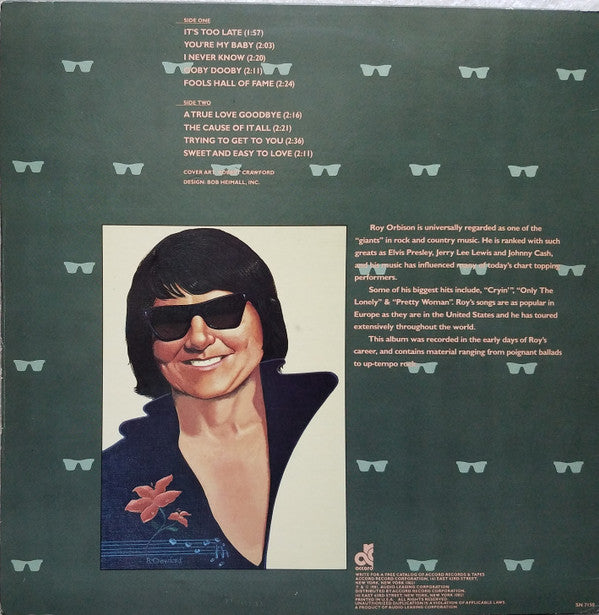 Roy Orbison : Ooby Dooby (LP, Comp)