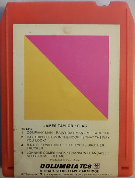 James Taylor (2) : Flag (8-Trk, Album, Dol)