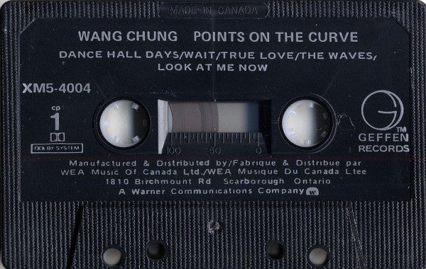 Wang Chung : Points On The Curve (Cass, Album, Dol)