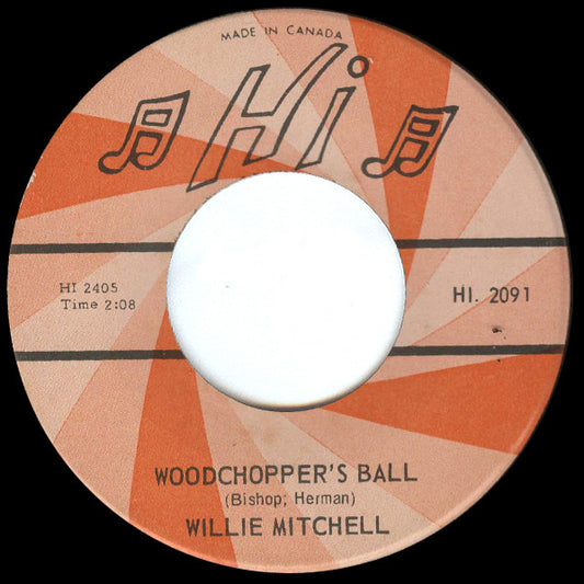 Willie Mitchell : Buster Browne / Woodchopper's Ball (7", Single)