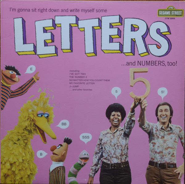 Sesame Street : Letters And Numbers (LP, Album)