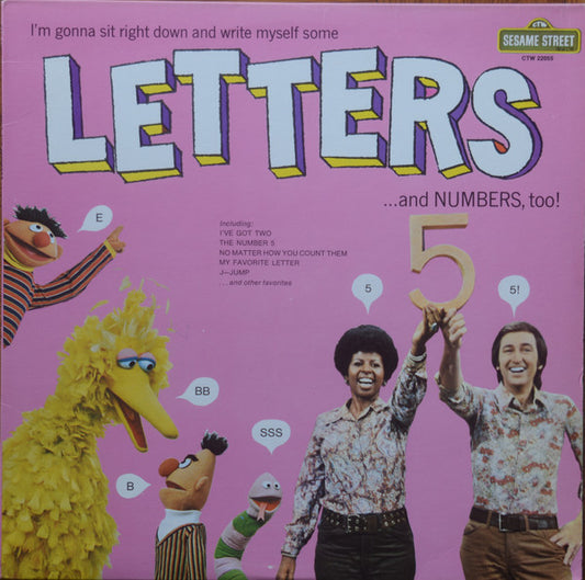 Sesame Street : Letters And Numbers (LP, Album)