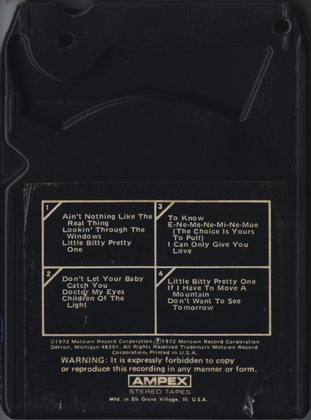 The Jackson 5 : Lookin' Through The Windows (8-Trk, Album)