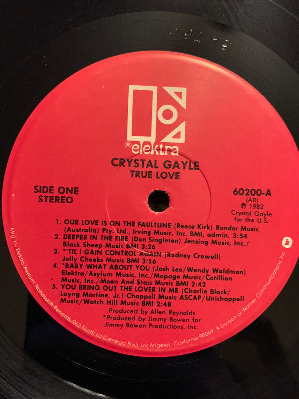 Crystal Gayle : True Love (LP, Album, AR )