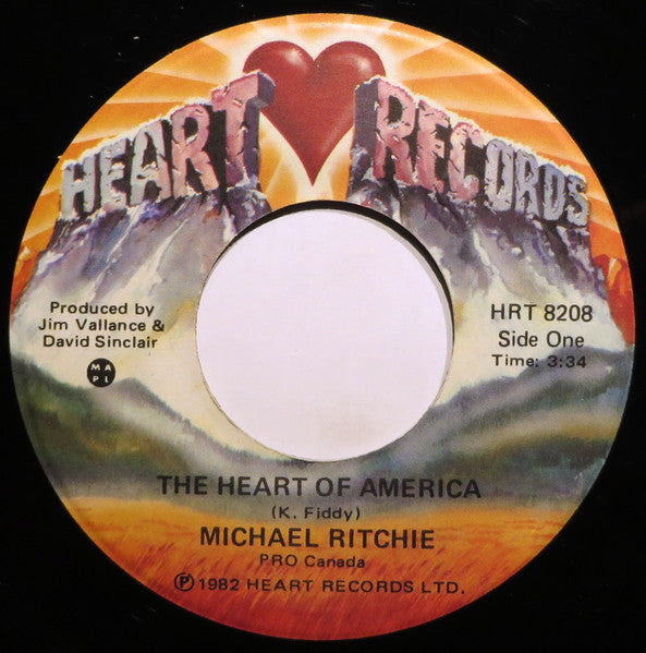 Michael Ritchie (5) : The Heart Of America (7")