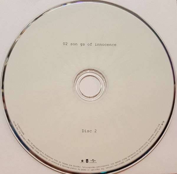 U2 : Songs Of Innocence (2xCD, Album, Dlx)