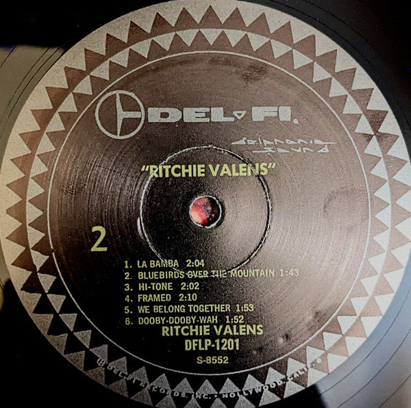 Ritchie Valens : Ritchie Valens (LP, Mono, RP, Rai)