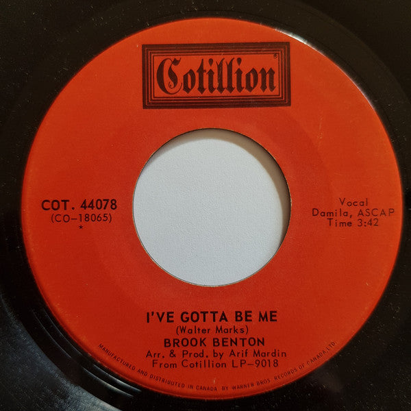 Brook Benton : Don't It Make You Want To Go Home (7", Single)