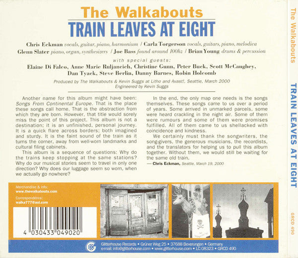 The Walkabouts : Train Leaves At Eight (CD, Album)