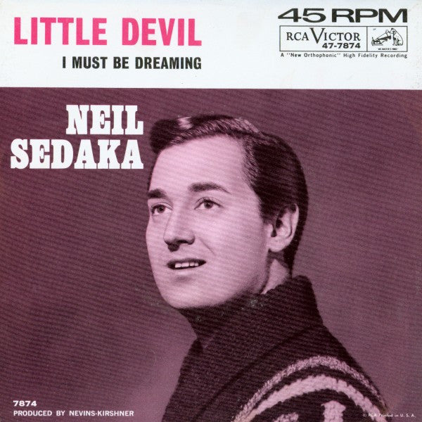 Neil Sedaka With Stan Applebaum And His Orchestra : Little Devil (7", Single, Ind)
