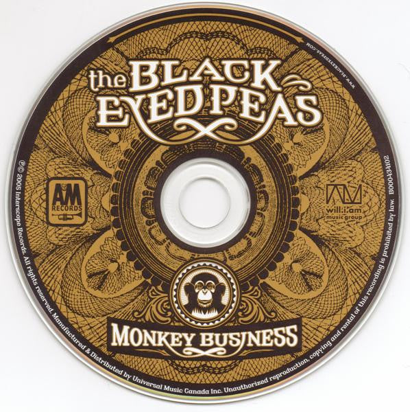 The Black Eyed Peas* : Monkey Business (CD, Album, P/Mixed)