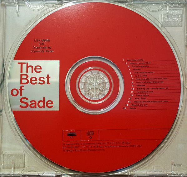 Sade : The Best Of Sade (CD, Comp, Club)