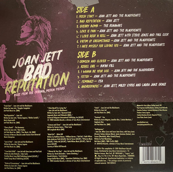 Joan Jett : Bad Reputation (LP, Comp)