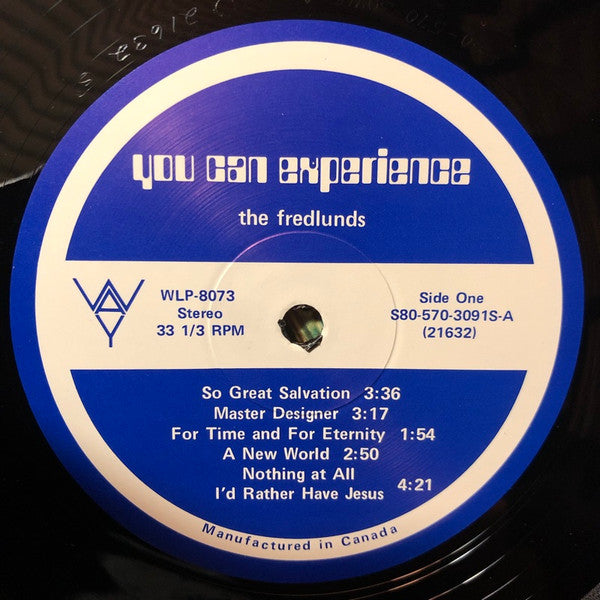 The Fredlunds : You Can Experience  (LP, Album)
