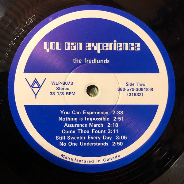The Fredlunds : You Can Experience  (LP, Album)