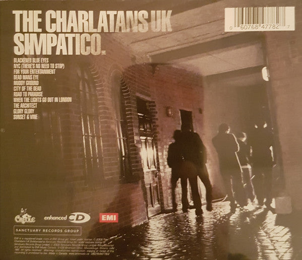 The Charlatans : Simpatico. (CD, Album, Enh)