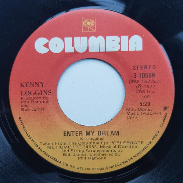 Kenny Loggins : I Believe In Love (7", Single)