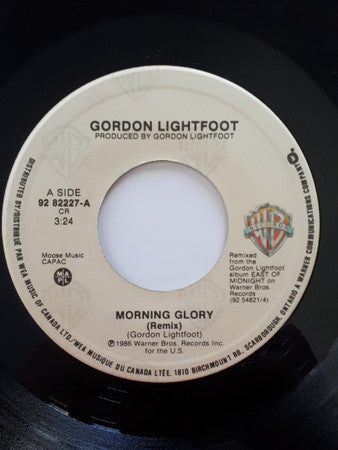 Gordon Lightfoot : Morning Glory / Ecstasy Made Easy (7", Single)