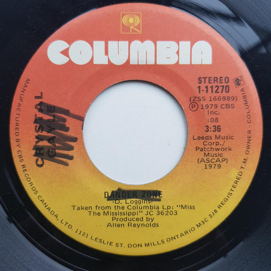 Crystal Gayle : The Blue Side (7", Single)