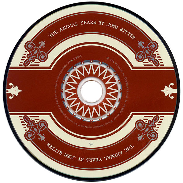 Josh Ritter : The Animal Years (CD, Album, Dig)