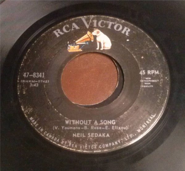 Neil Sedaka : The Closest Thing To Heaven (7")