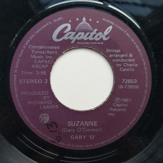 Gary O'Connor : I Believe In You / Suzanne (7", Single)