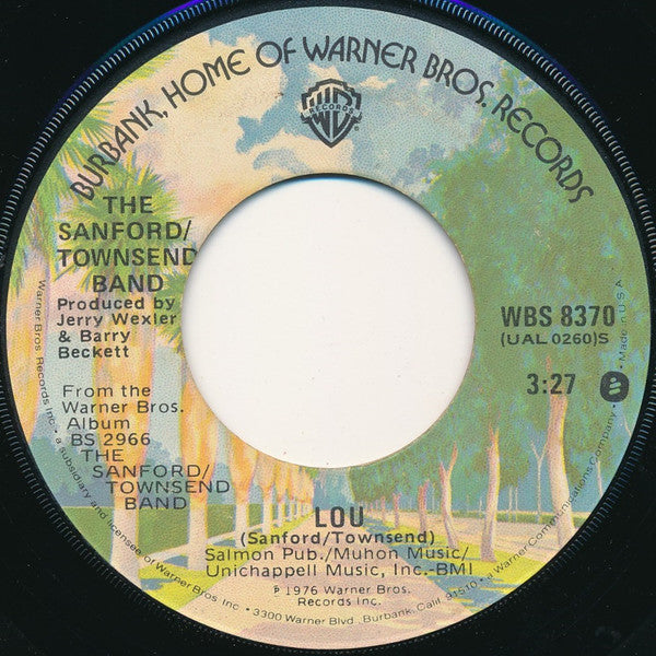 The Sanford-Townsend Band : Smoke From A Distant Fire / Lou (7", Single, Win)