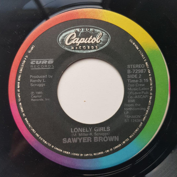 Sawyer Brown : Betty's Bein' Bad (7", Single)