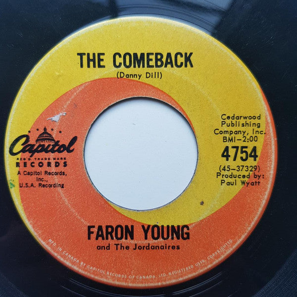 Faron Young And The Jordanaires : The Comeback (7", Single)