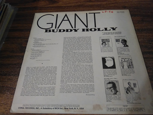 Buddy Holly : Giant (LP, Album)