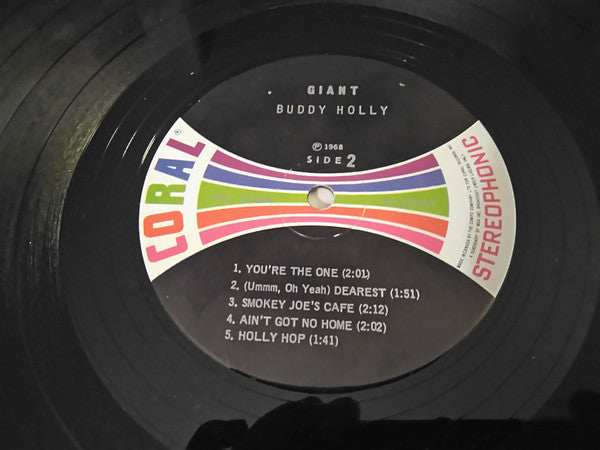 Buddy Holly : Giant (LP, Album)