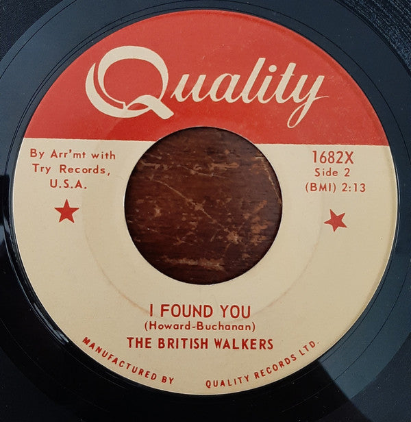 The British Walkers : Diddley Daddy  (7")