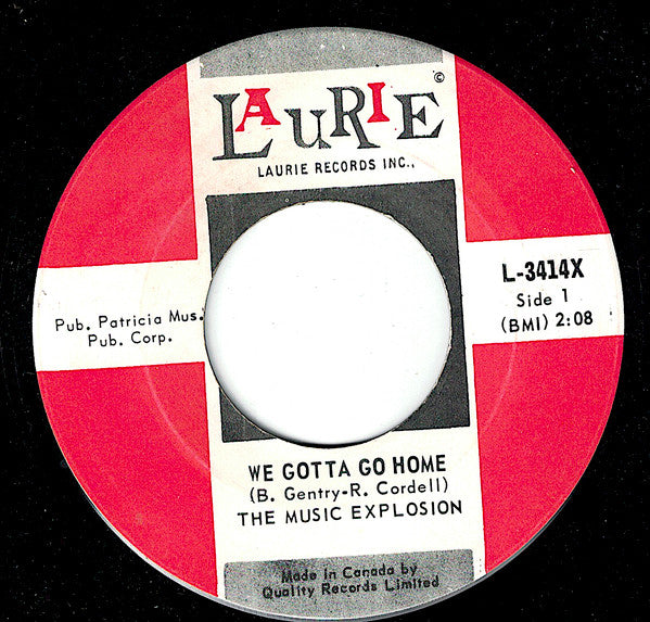 The Music Explosion : We Gotta Go Home (7", Single)